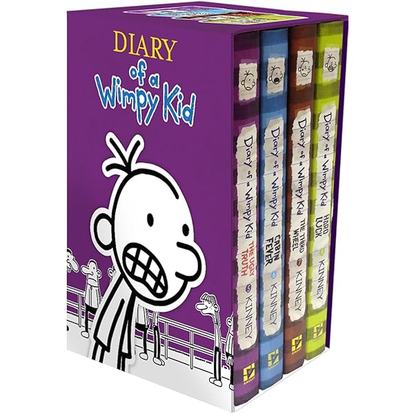 Amazon | Diary of a Wimpy Kid Box of Books | Kinney, Jeff | Humor
